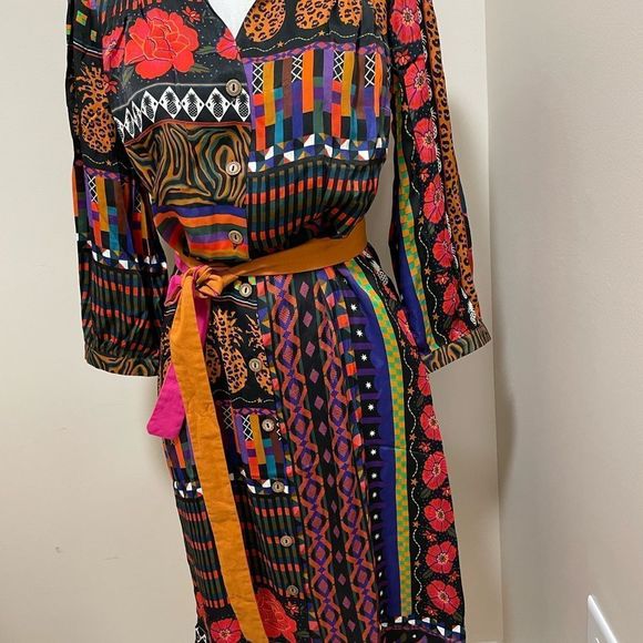 Anthropologie Farm Rio Ciela Midi Shirtdress XS 
New with out tags - Picture 6 of 12